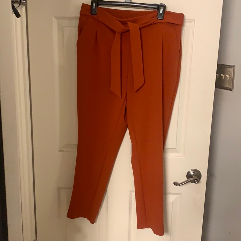 Burnt orange dress pants 14/16w